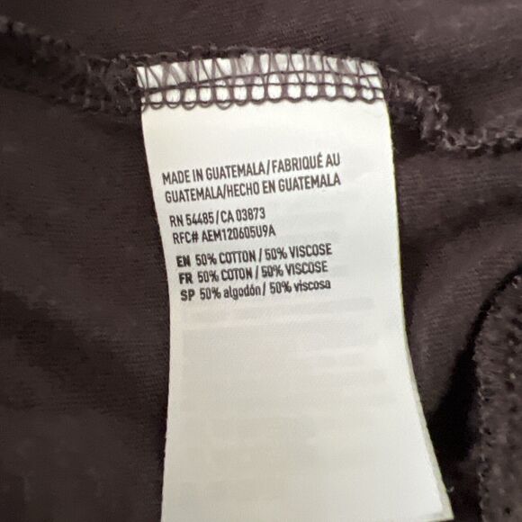 Rolling Stones Tube Top Size XL Gray Band Graphic Lips Logo American Eagle - Picture 6 of 9